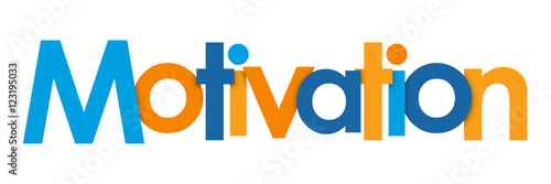 MOTIVATION Vector Letters Icon