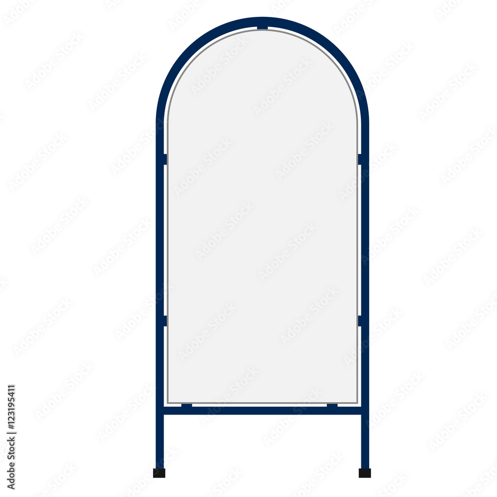 Blank sandwich board Stock Vector | Adobe Stock