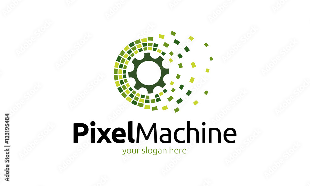 Pixel Machine Logo Pixel Machine Logo