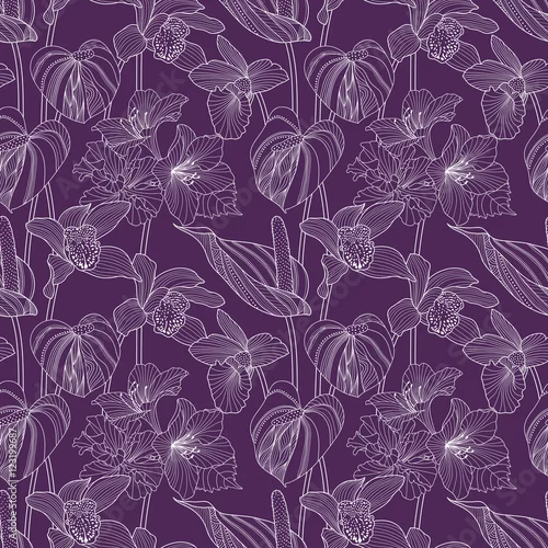 Tapety Kwiatowy wzór