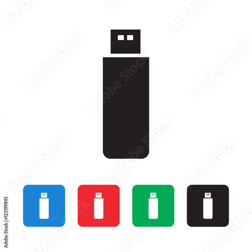 USB flash memory icon