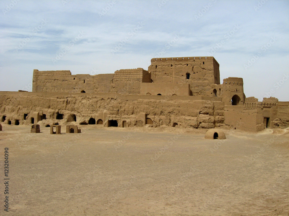 Ancient Narin castle in Meybod, Yazd province, Iran