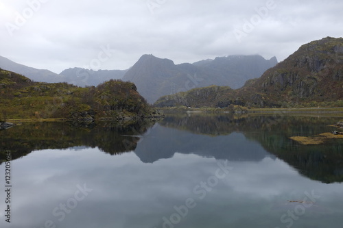 Norway  Lofoten. Classic landscape