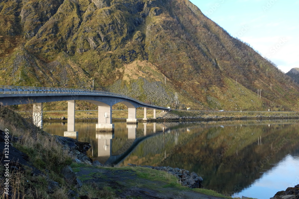 Norway, Lofoten. Classic landscape