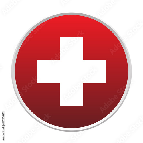 First aid sign vector