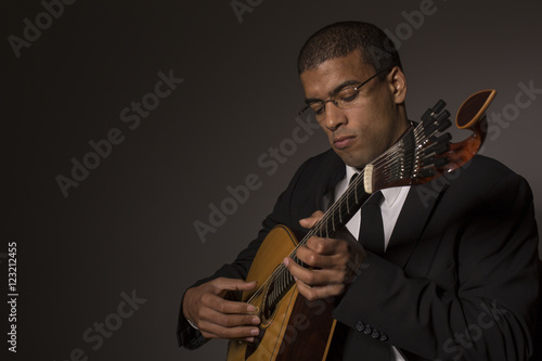 Bild auf Leinwand fado musician