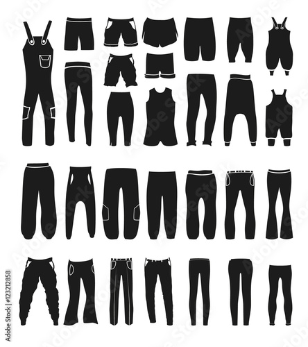 fashion icons and items of pants silhouettes clothing