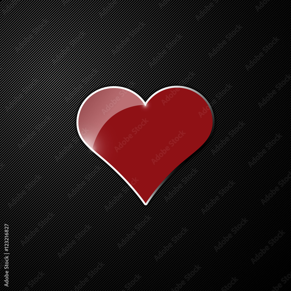 hearts on a background of strict lines. ace of hearts. hearts on a background of strict lines. ace of hearts.
