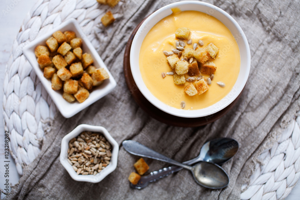 Sweet potato and coconut soup Sweet potato and coconut soup