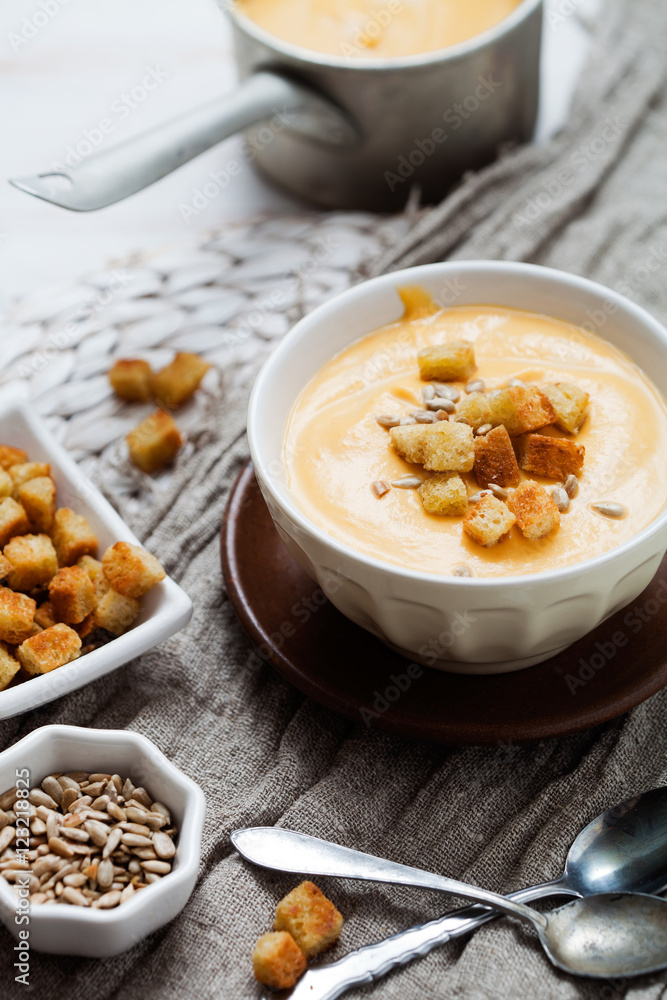 Sweet potato and coconut soup Sweet potato and coconut soup
