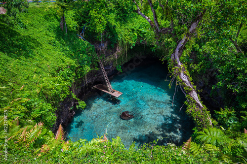 To Sua ocean trench, Upolu, Samoa, South Pacific