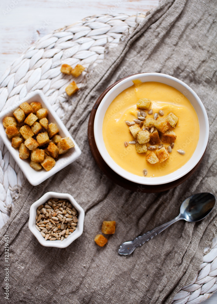 Sweet potato and coconut soup Sweet potato and coconut soup