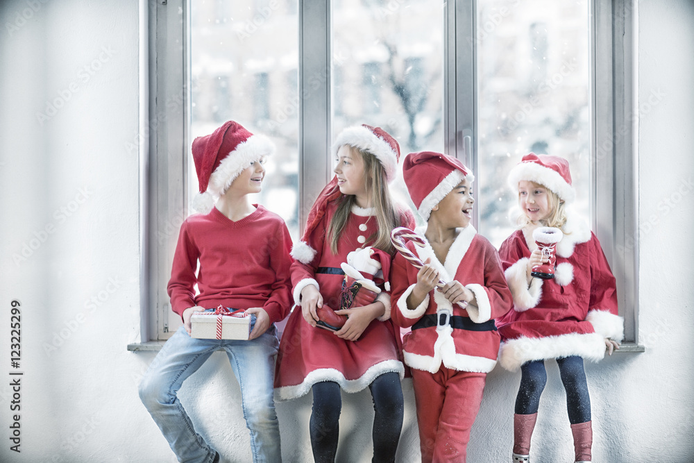 Fototapeta premium Weihnachten im Haus