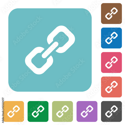 Flat link icons
