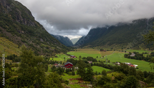 Beautiful Nature Norway natural landscape.