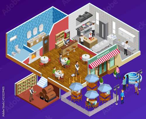 Restaurant Interior Concept 