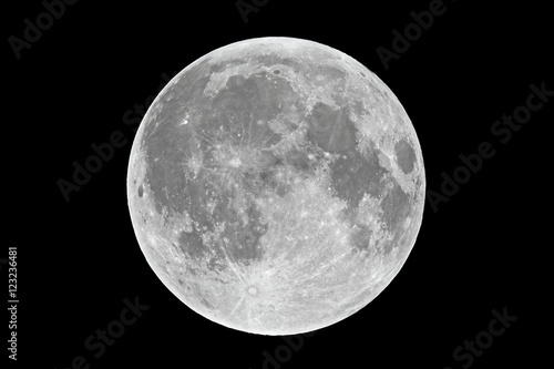 Full moon closeup © Gudellaphoto