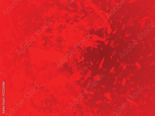 red abstract blots background