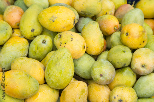 Delicious tropical fruit Mango - Mangifera indica