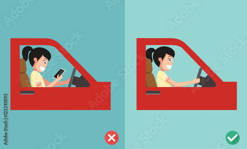No texting ,No talking