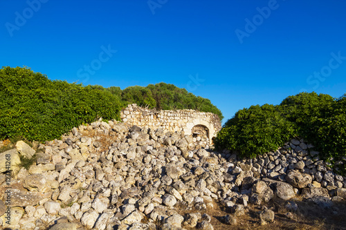 Torralba d'en Salort ruins at Menorca, Spain. photo