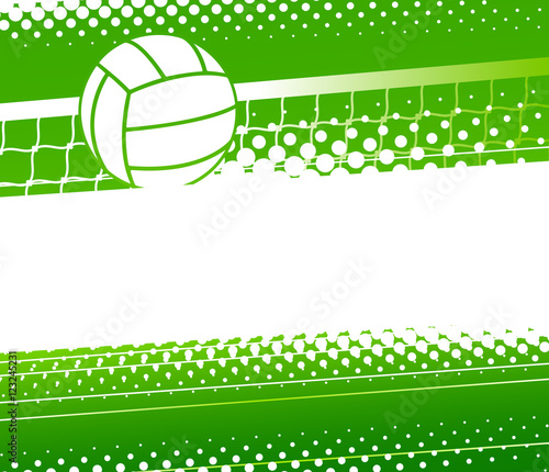 Volleyball background. Vector illustration