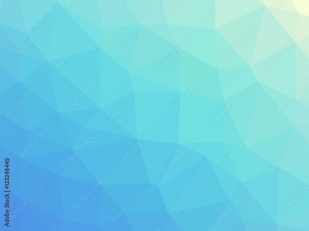 Abstract blue teal gradient polygon shaped background Abstract blue teal gradient polygon shaped background