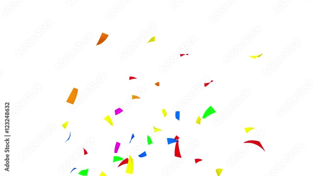 colorful confetti particles colorful confetti particles