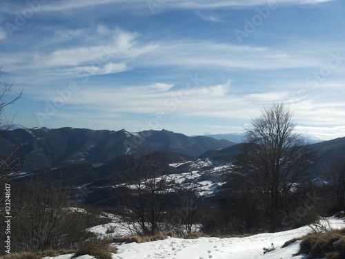 Принти на полотні Sibillini mountains
