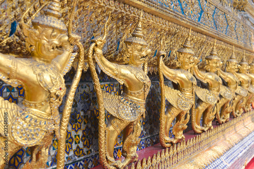 Grand Palace in Bangkok. Thailand  Asia.