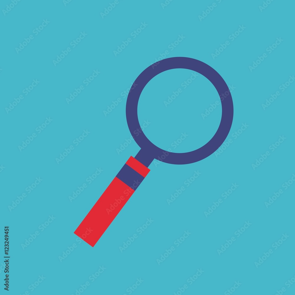 search magnifying glass flat isolated icon vector illustration design search magnifying glass flat isolated icon vector illustration design