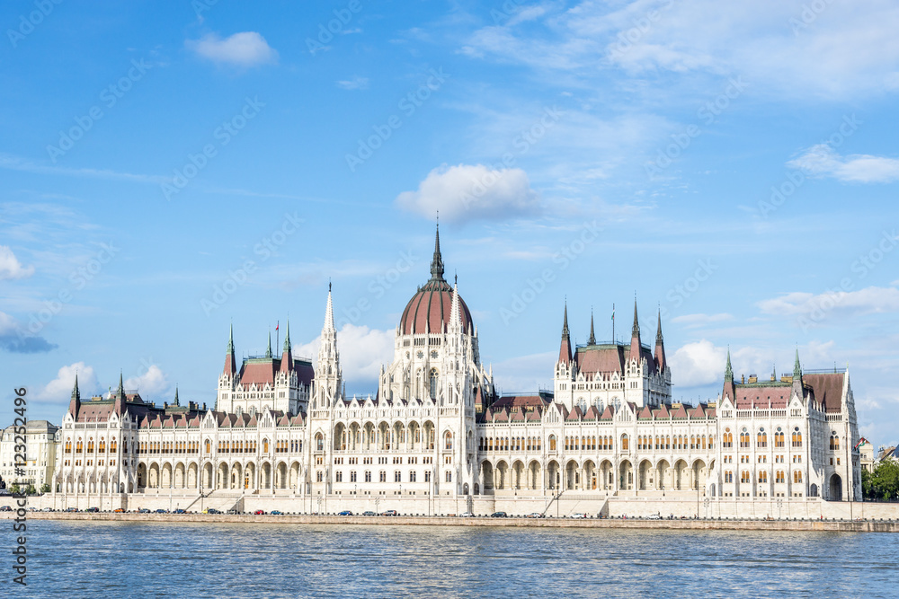 View of the Budapest parliament, Hungary