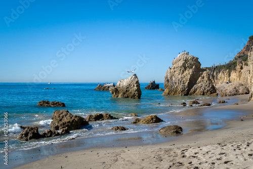 Matador Beach near Malibu, California photo
