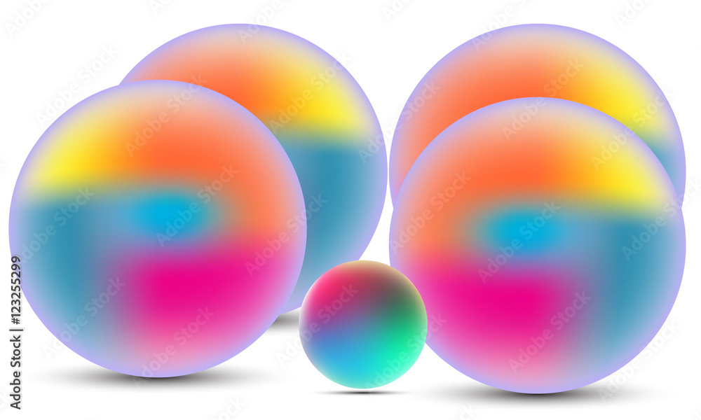 3d rainbow bubbles 3d rainbow bubbles