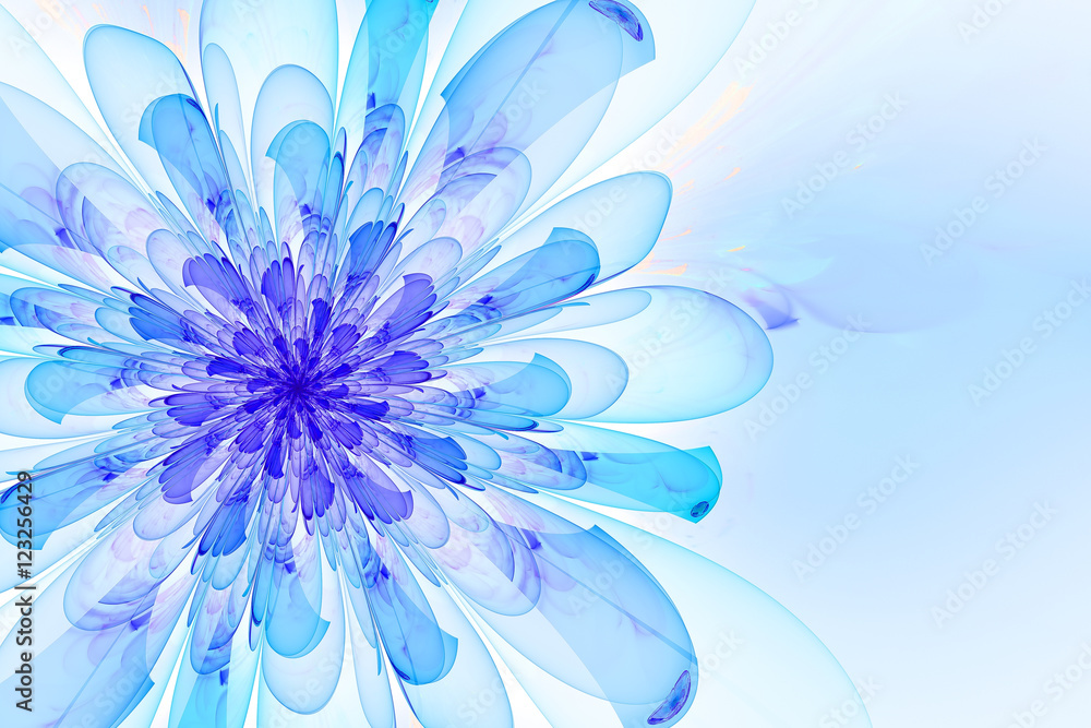 Obraz premium Abstract fractal flower