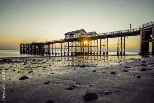 Penarth Pier at Sunrise