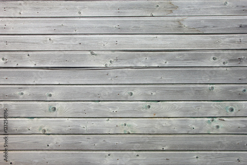 Surface of old gray wooden board as a texture closeup