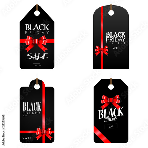 Black friday labels