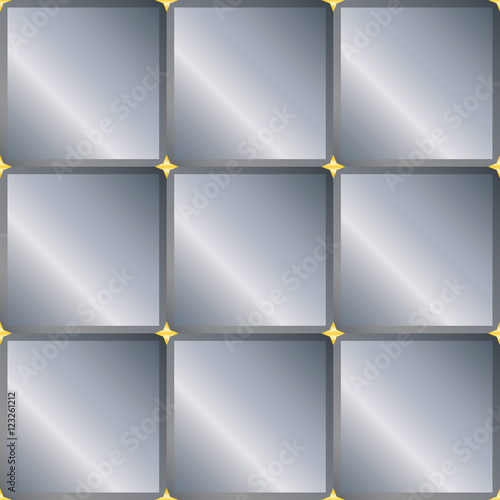 Seamless background with gray squares