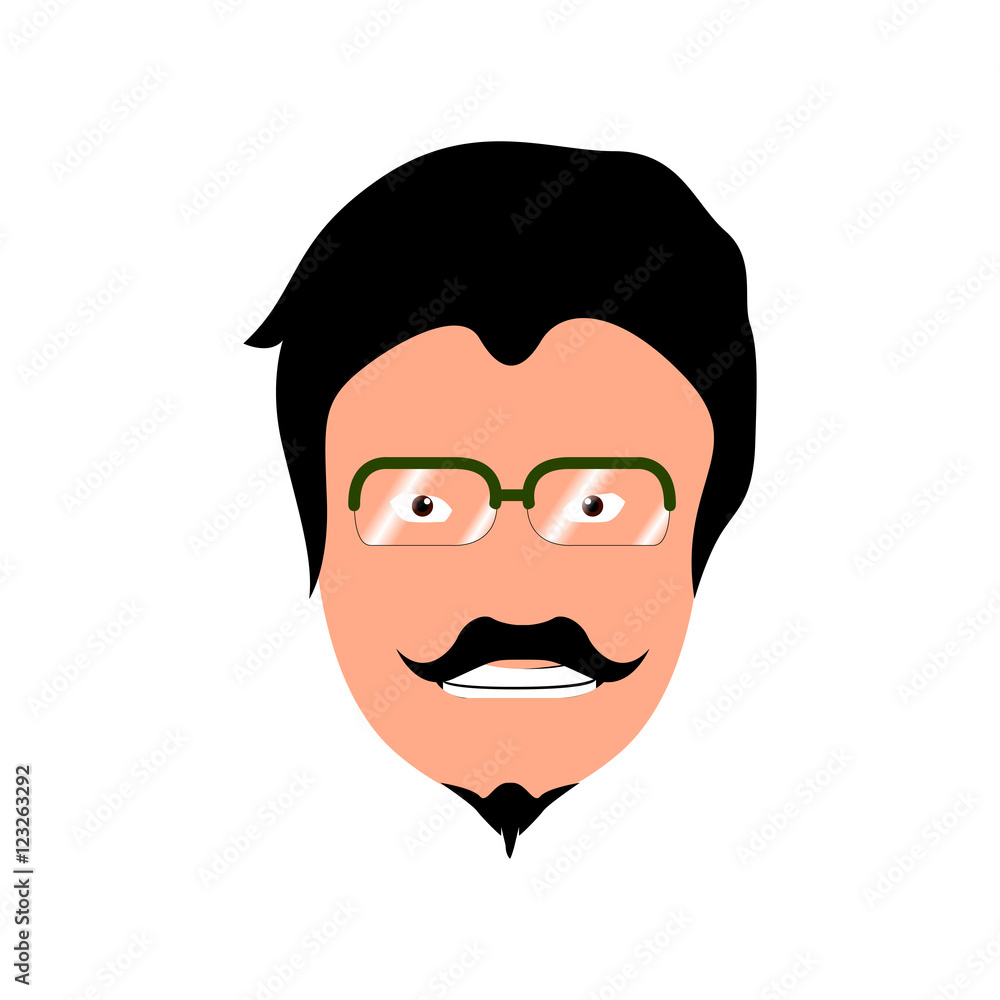 Hipster portrait Hipster portrait