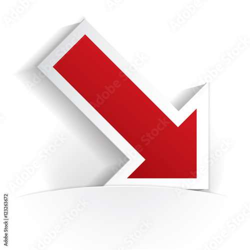 arrow icon paper
