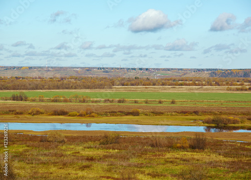 Autumn rural landscape