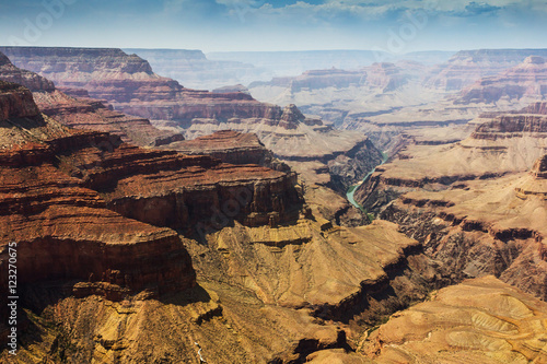 The Grand Canyon National Park and the Colorado river © ShutterDivision