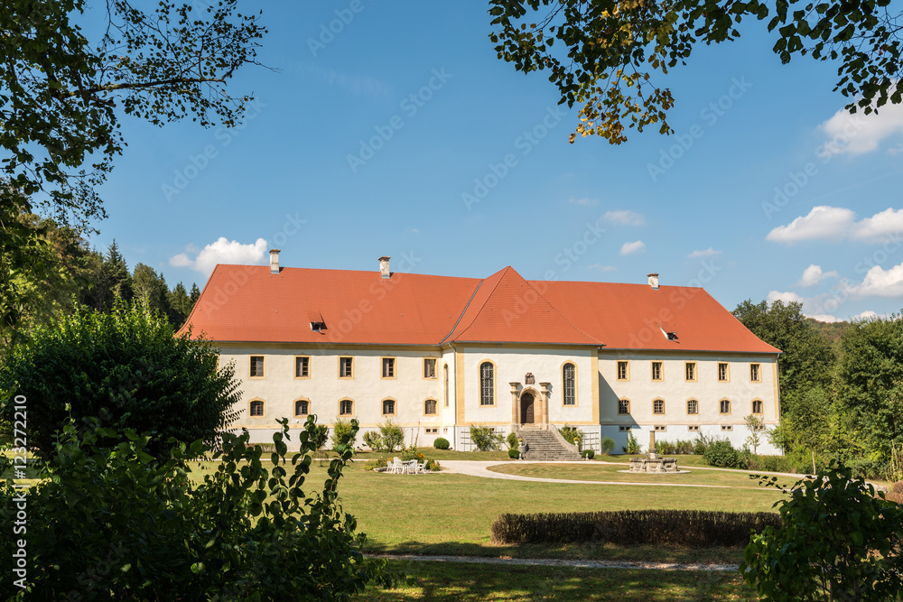 Palace Ehrenfels on Swabian Alb