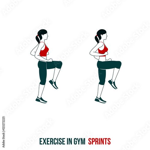 Aerobic and workout icons
