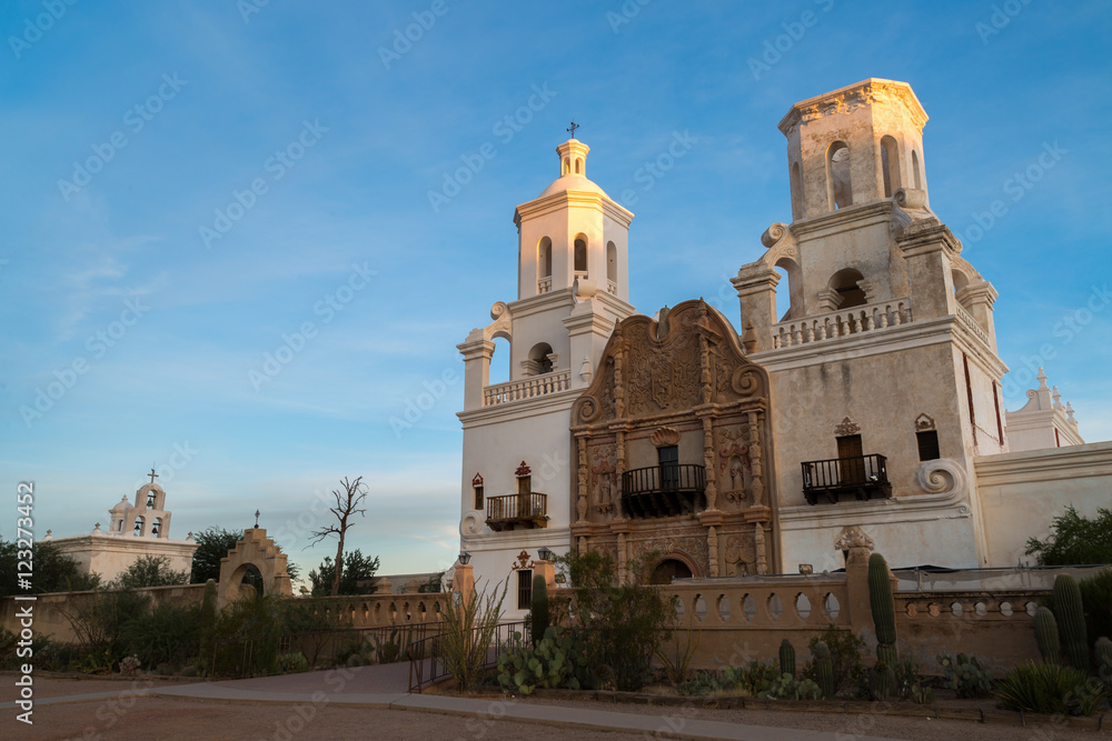 San Xavier Del Bac in Tucson Arizona