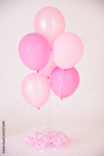 ballons roses