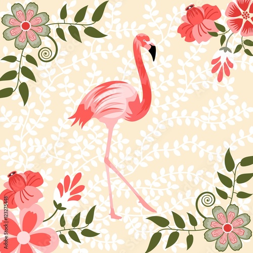 Flamingo Vector Illustration