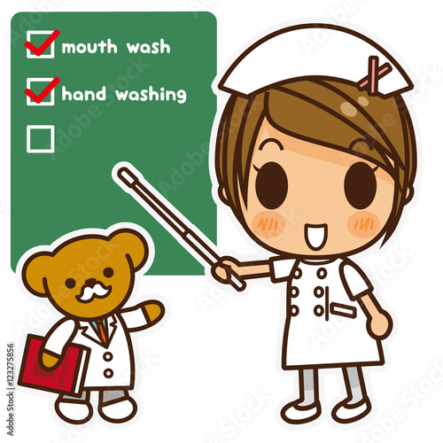 オンナノコ 看護師(白) 説明