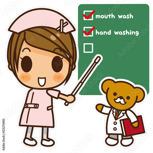 オンナノコ 看護師(ピンク) 説明